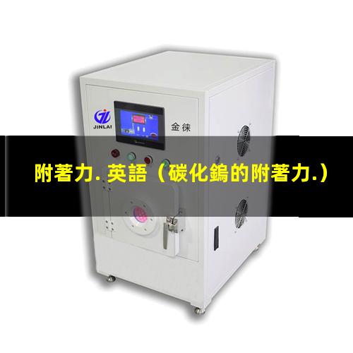 附著力. 英語